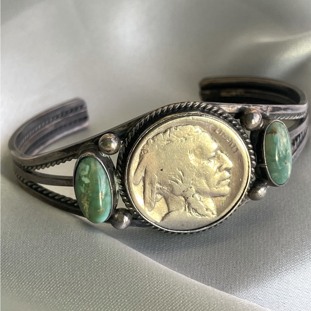 Buffalo Nickel Cuff Navajo